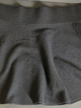 New Day Black Women's A-line Mini Skirt